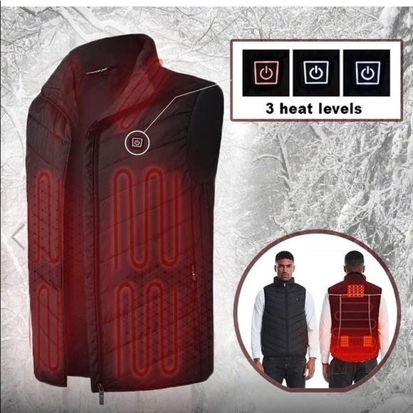 Electric Heating Vest Coat like NEW - Picture 1 of 13